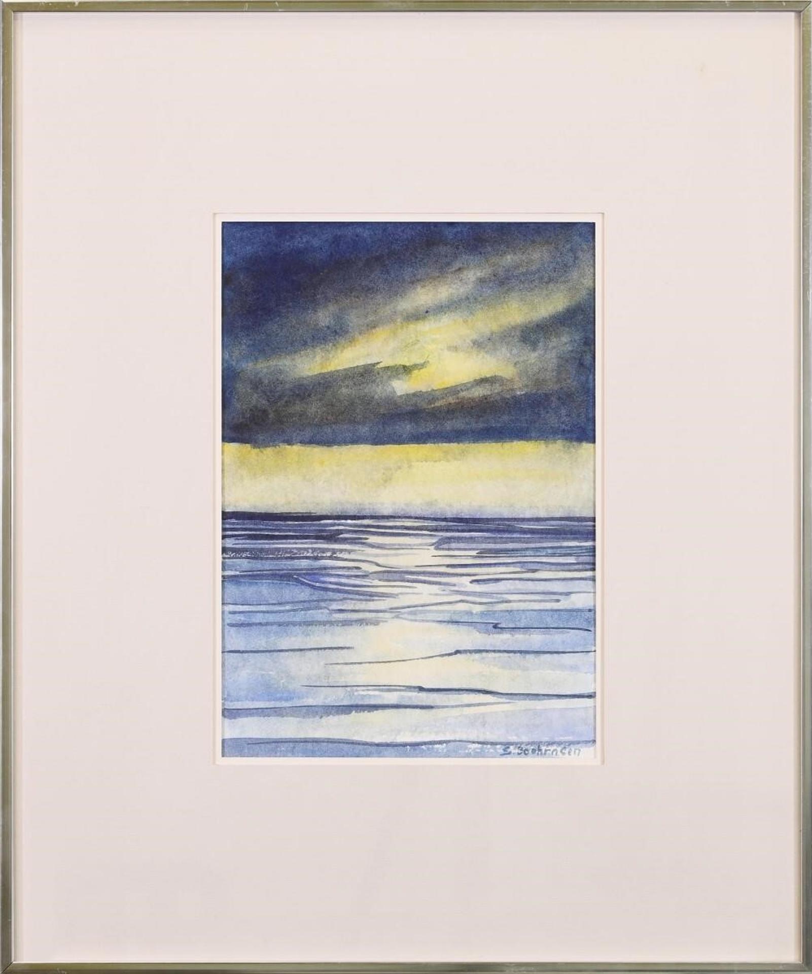 Sylvia Boehrnsen (1926) - Untitled; Seascape