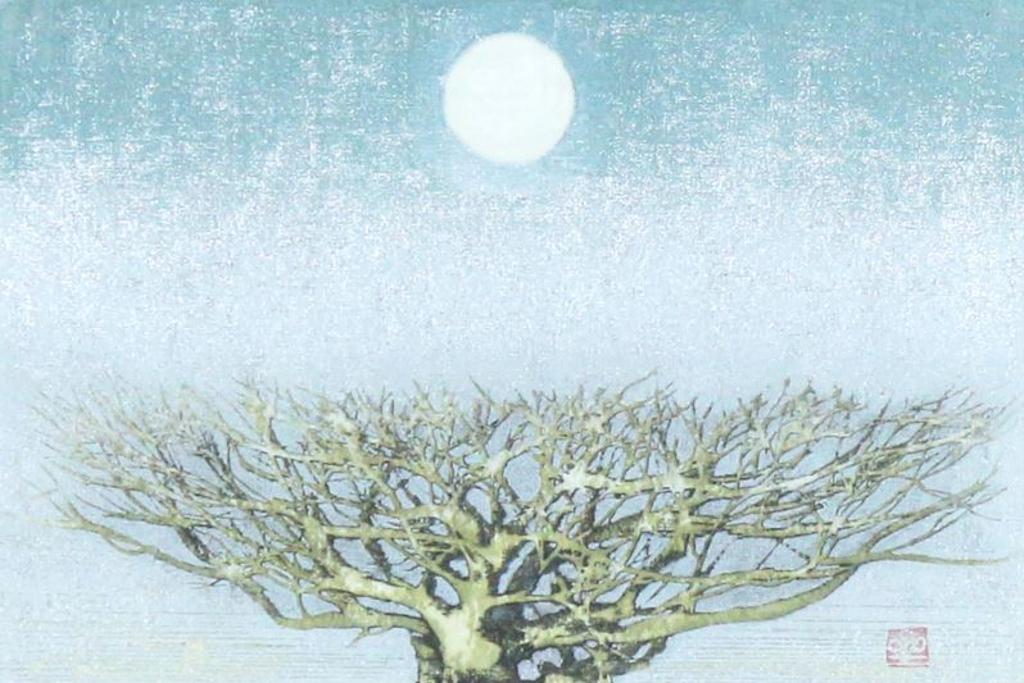 Joichi Hoshi (1913-1979) - Spring Moon; 1976