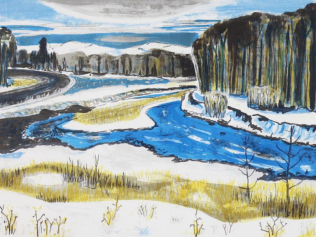 John Harold Thomas Snow (1911-2004) - Elbow River