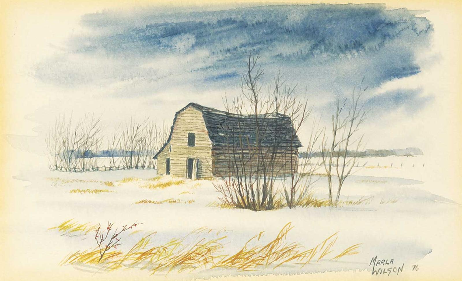Marla Wilson (1945) - Untitled - Lone Barn