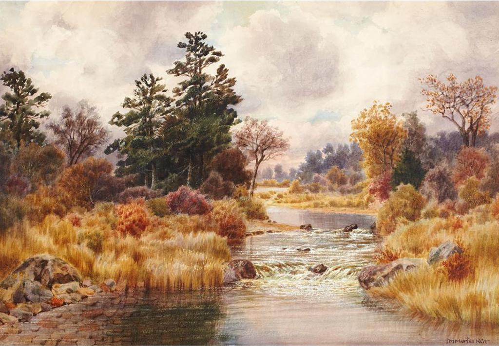 Thomas Mower Martin (1838-1934) - In The Moose Country, North Of Georgian Bay