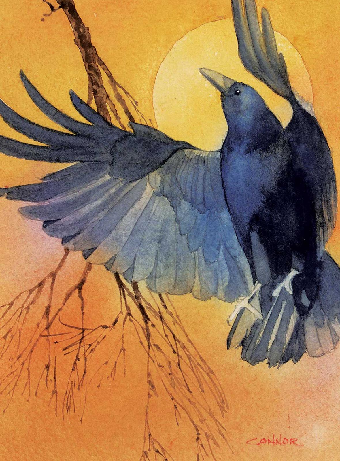 Richard Maurice Connor - Untitled - Crow and Sun