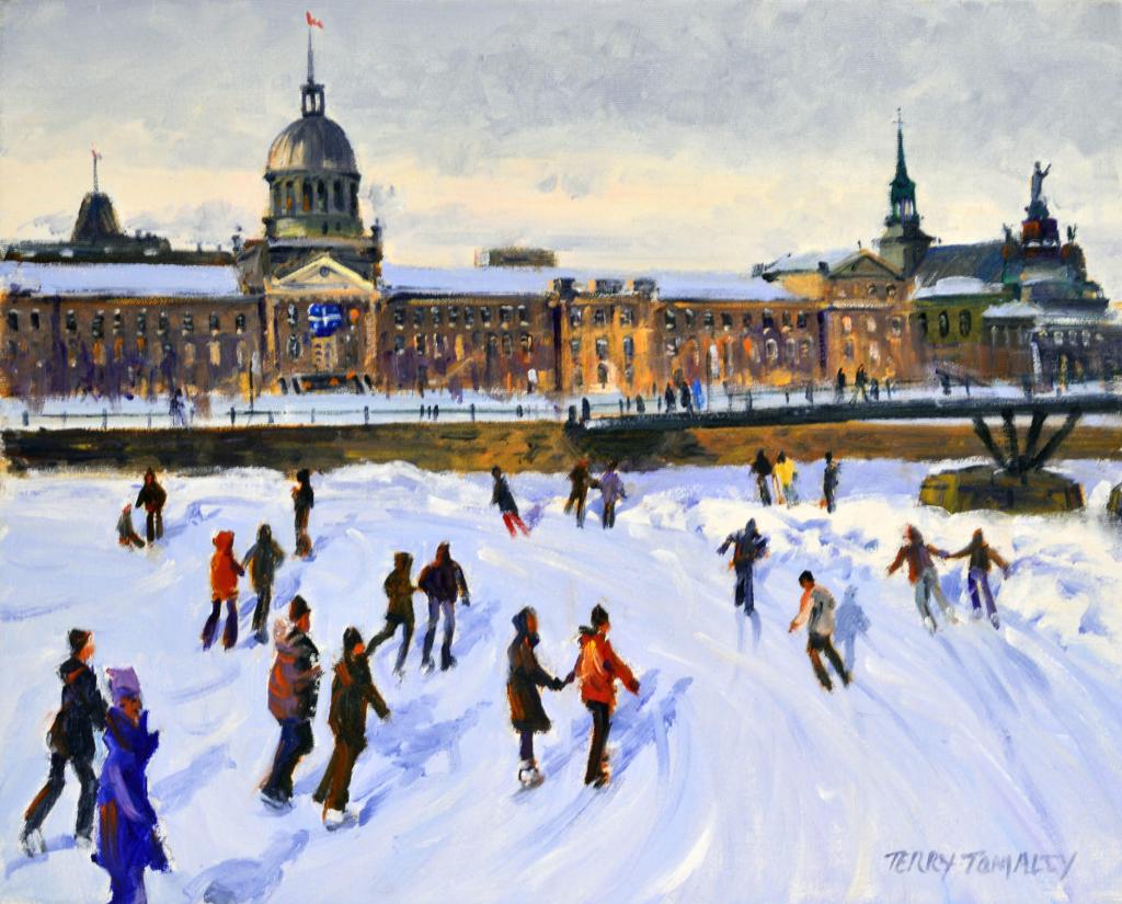 Terry Tomalty (1935) - The Old Port, Feb