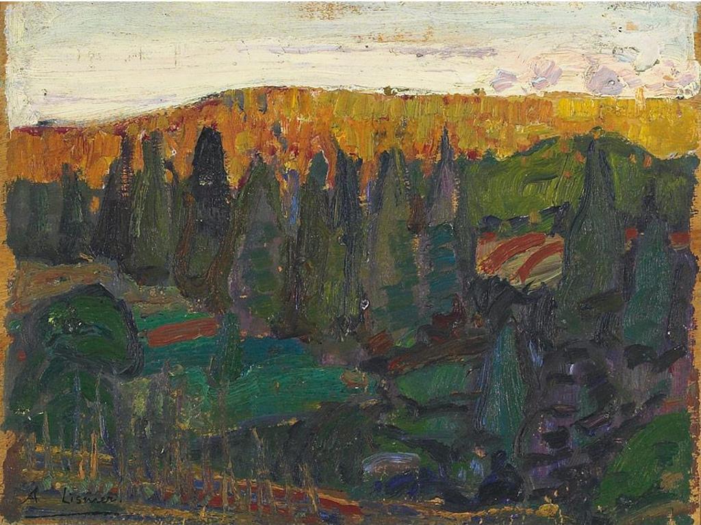 Arthur Lismer (1885-1969) - Hills Of Spruce