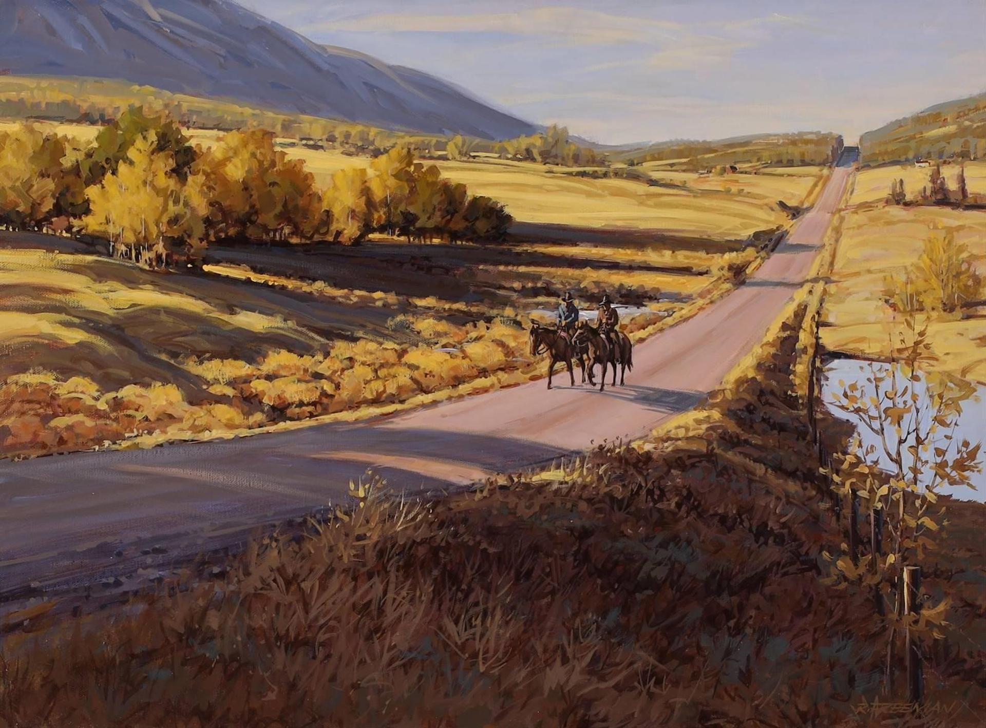 Richard (Dick) Audley Freeman (1932-1991) - Country Road; 1990