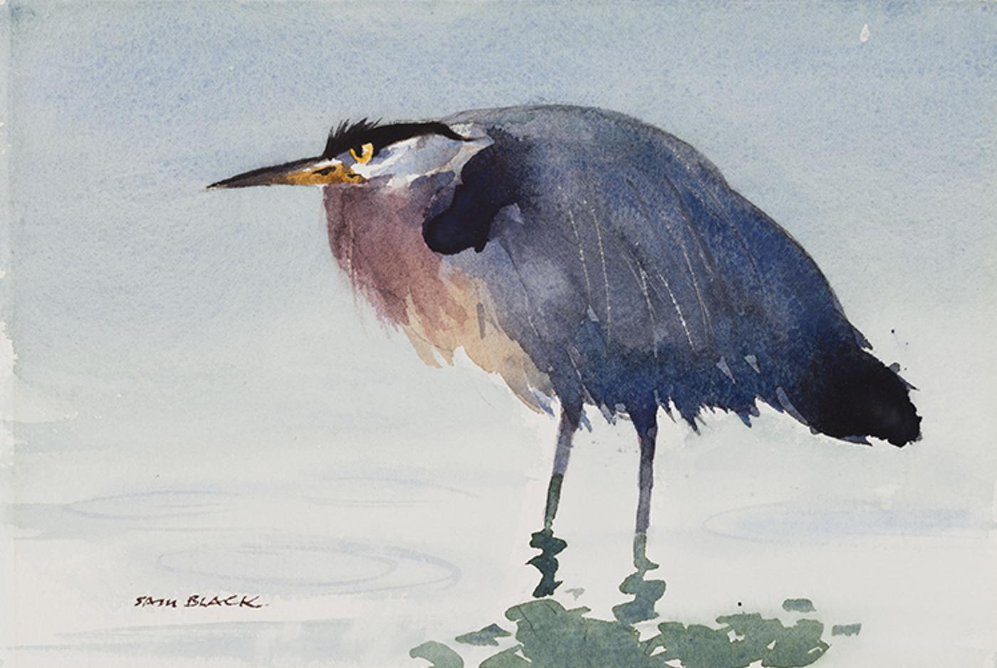 Sam Black (1913-1998) - Minnow Menace