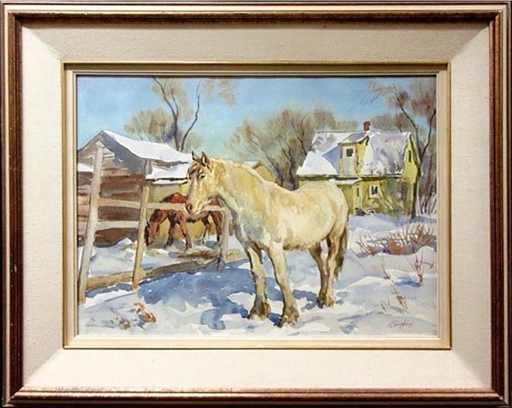 Henry John Simpkins (1906-1995) - Old Nag St. Norbert, Manitoba