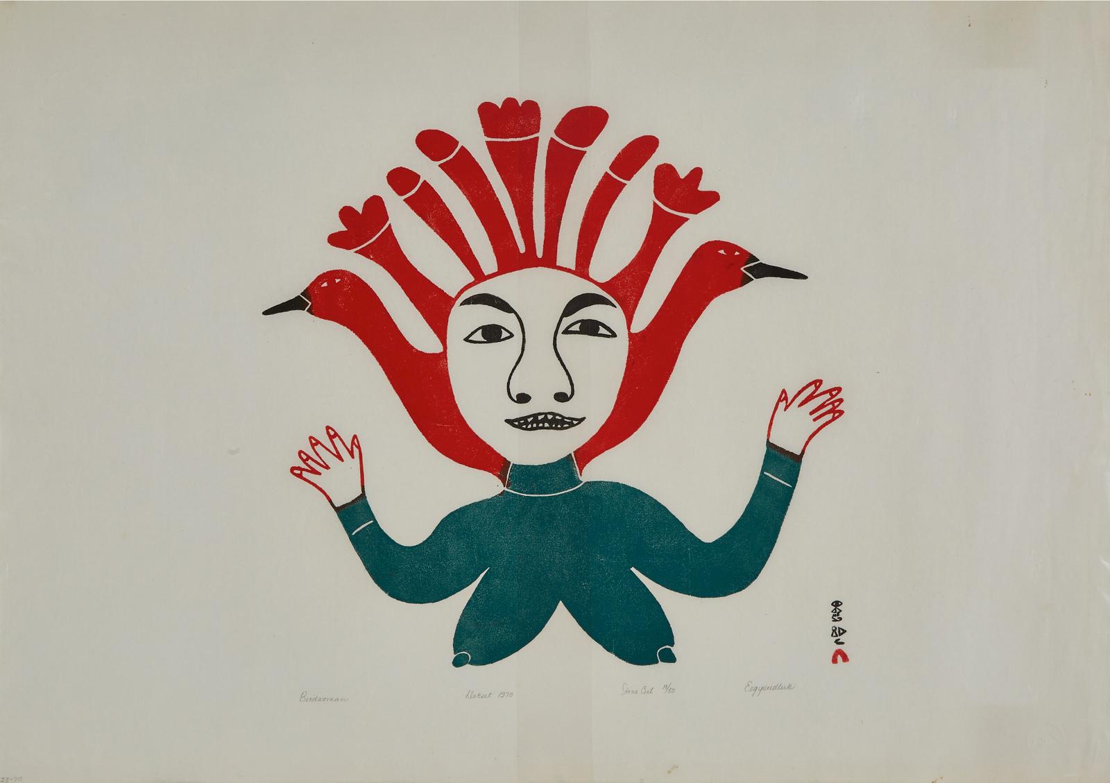 Egevadluq (Eegyvuldluk) Ragee (1920-1983) - Birdwoman
