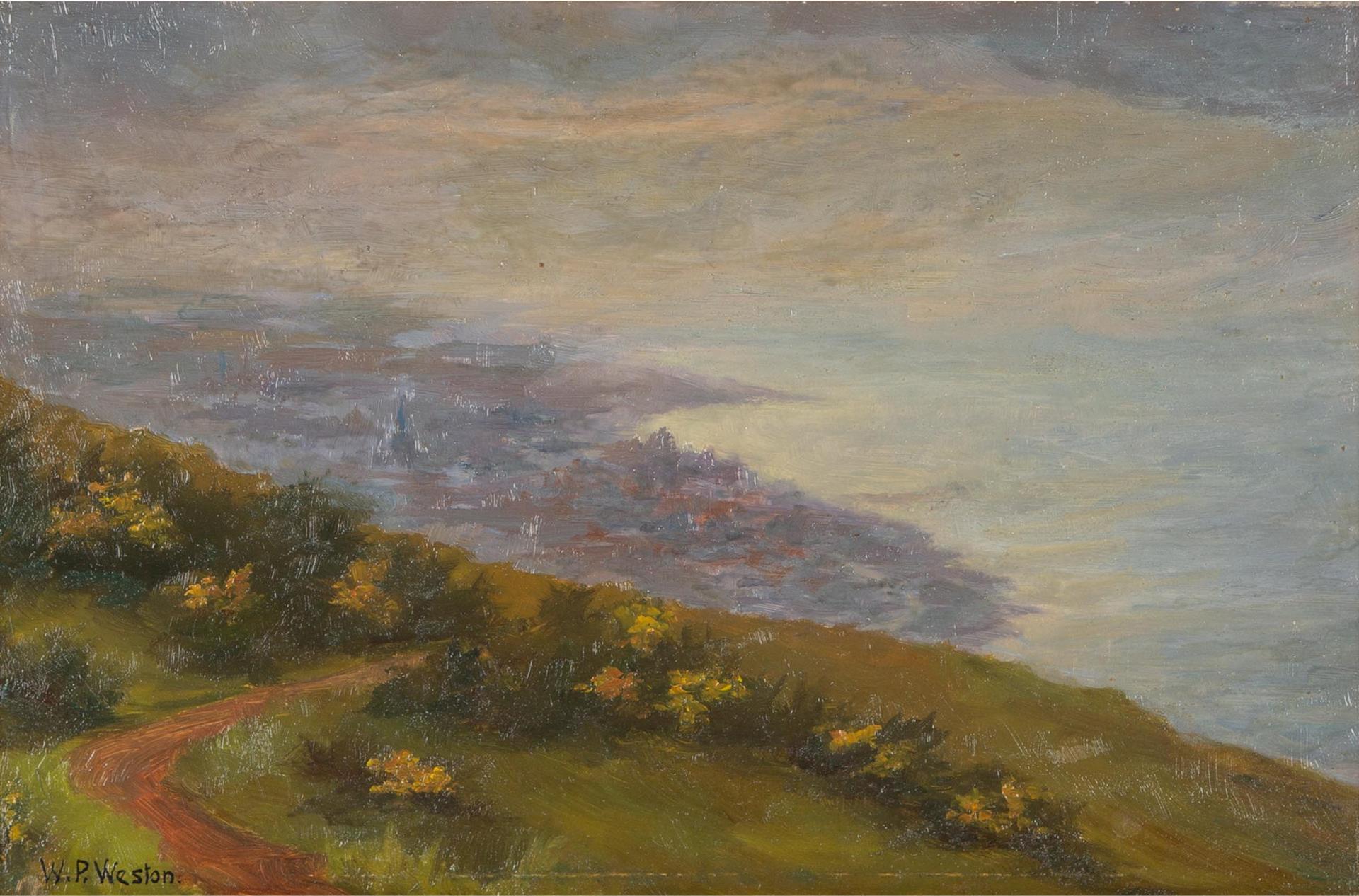 William Percival (W.P.) Weston (1879-1967) - Evening Beachy Head, 1909