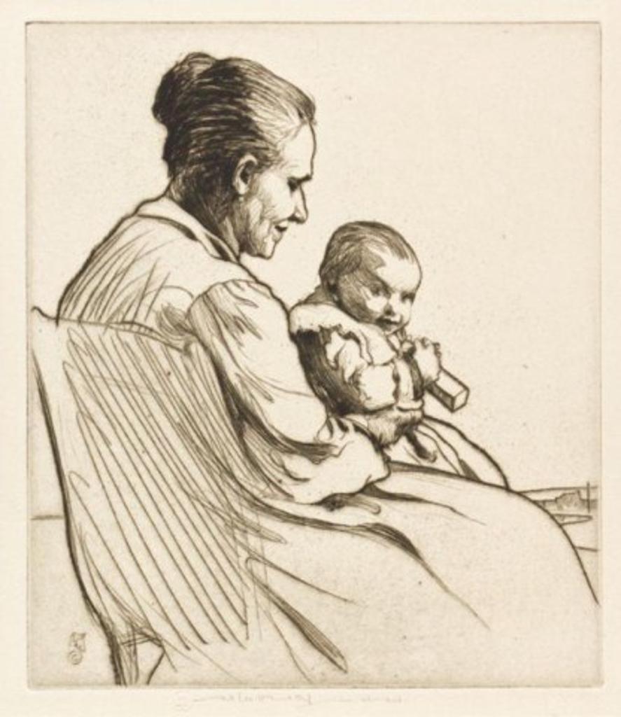 William Lee-Hankey (1869-1952) - Drypoint etching