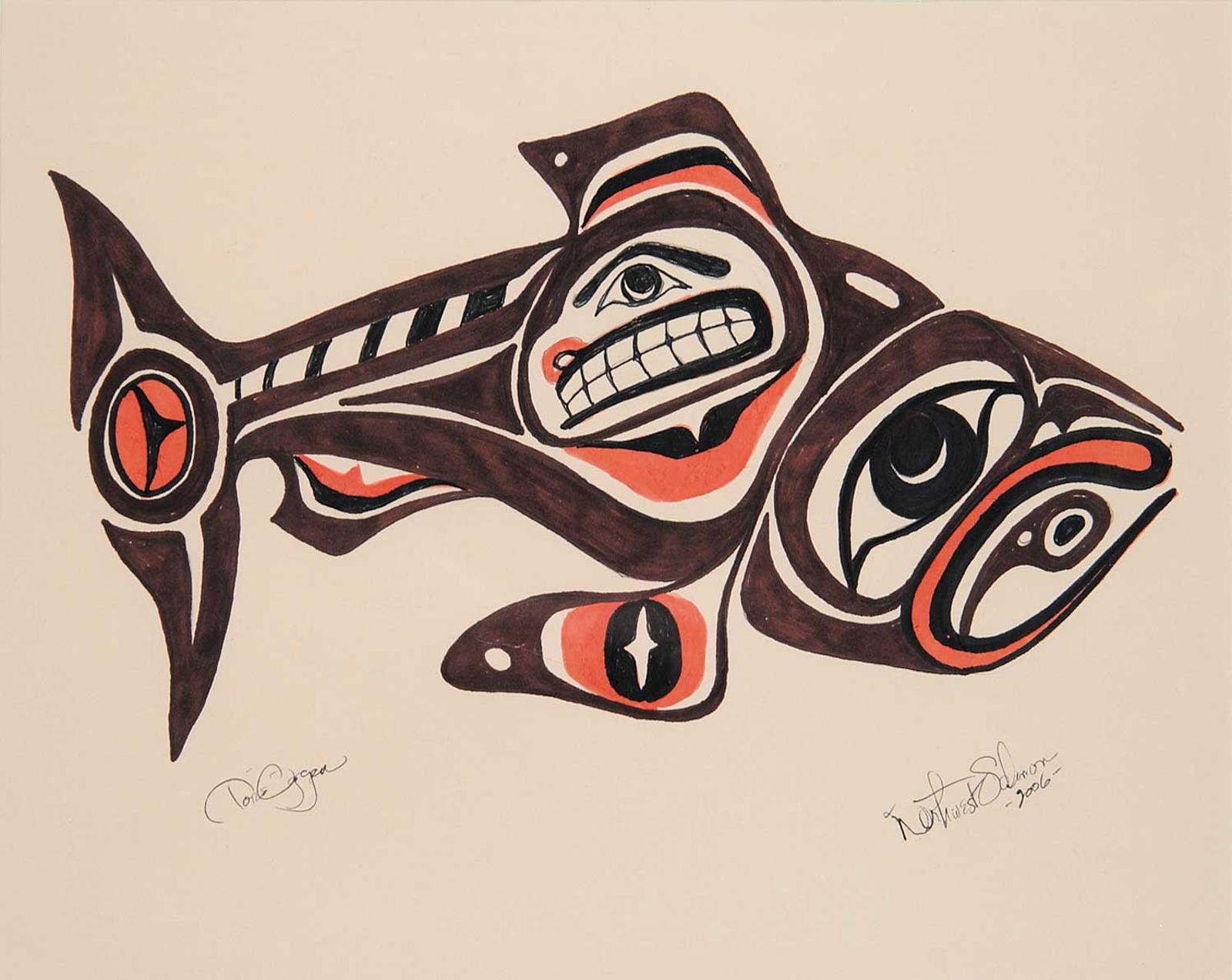 First Nations Basket School - Northwest Salmon