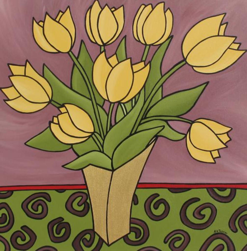 Anne Wanda Tessier (1975) - Yellow Tulips