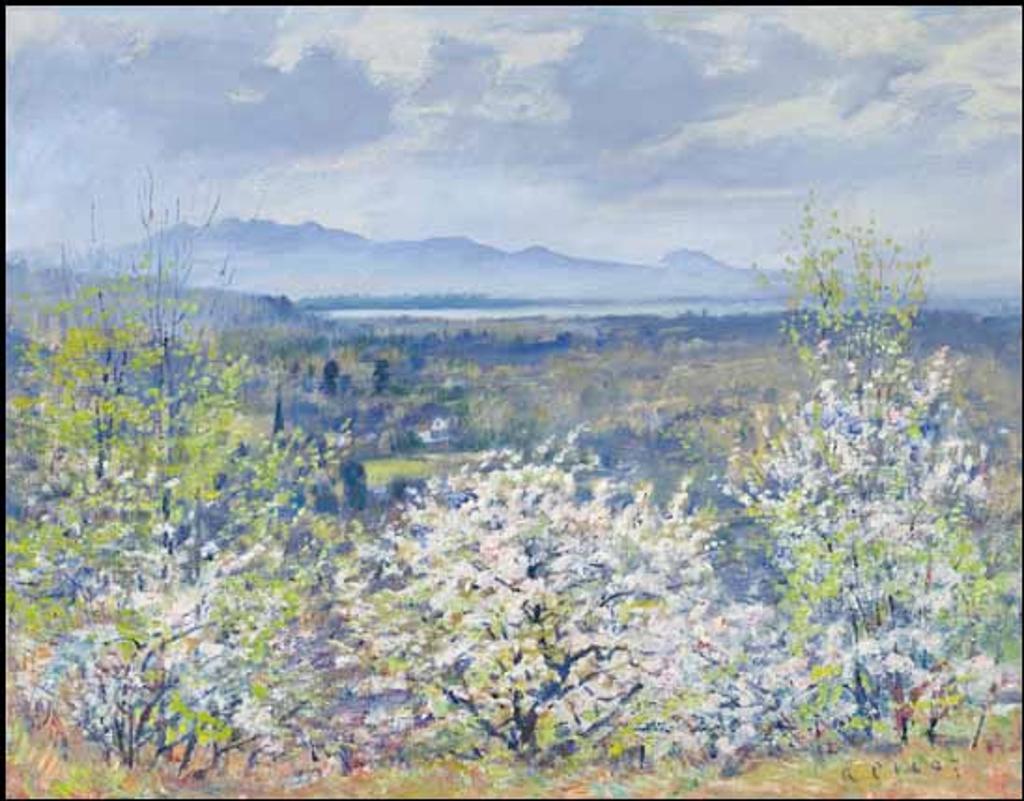 Robert Wakeham Pilot (1898-1967) - Spring, Flowering Trees, Knowlton, PQ
