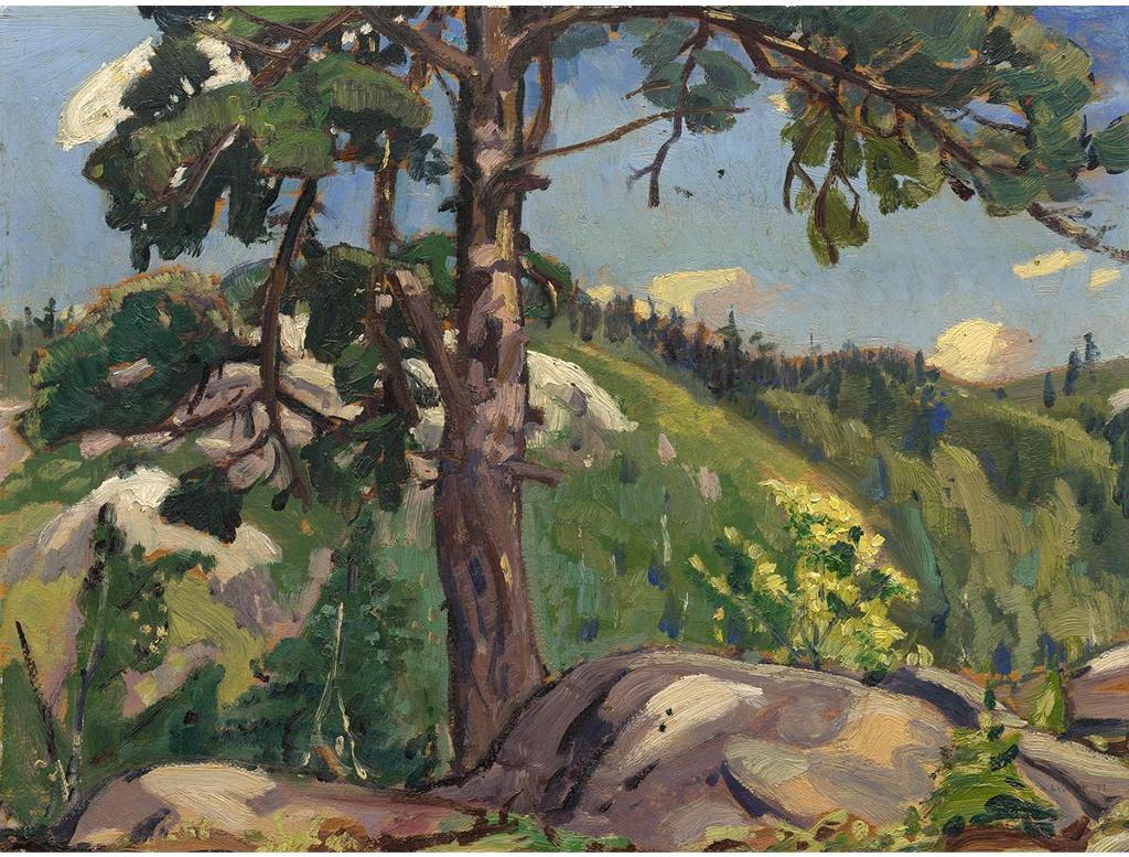 Arthur Lismer (1885-1969) - The Pine Tree