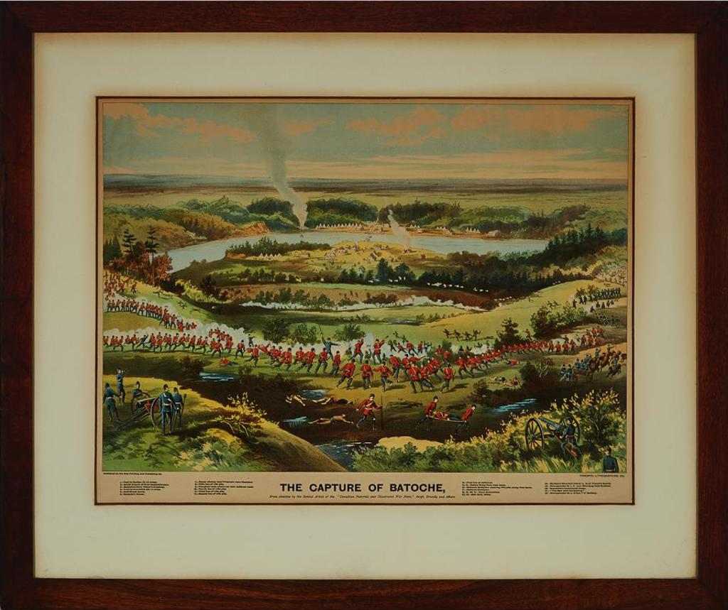 William Daniel Blatchly (1838-1903) - Battle Of Fish Creek; Battle Of Cut Knife Creek; The Capture Of Batoche