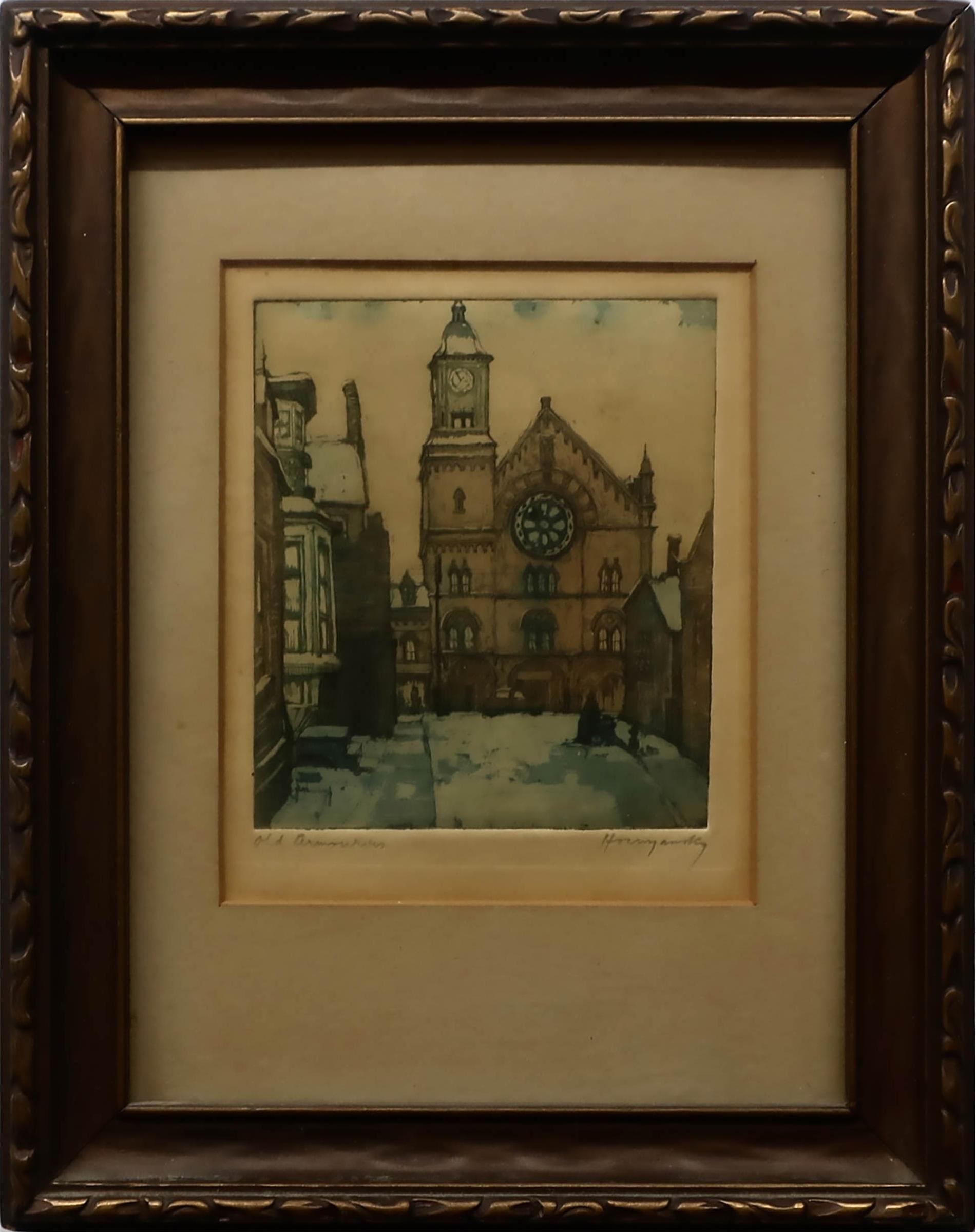 Nicholas Hornyansky (1896-1965) - Old Armouries (Toronto)