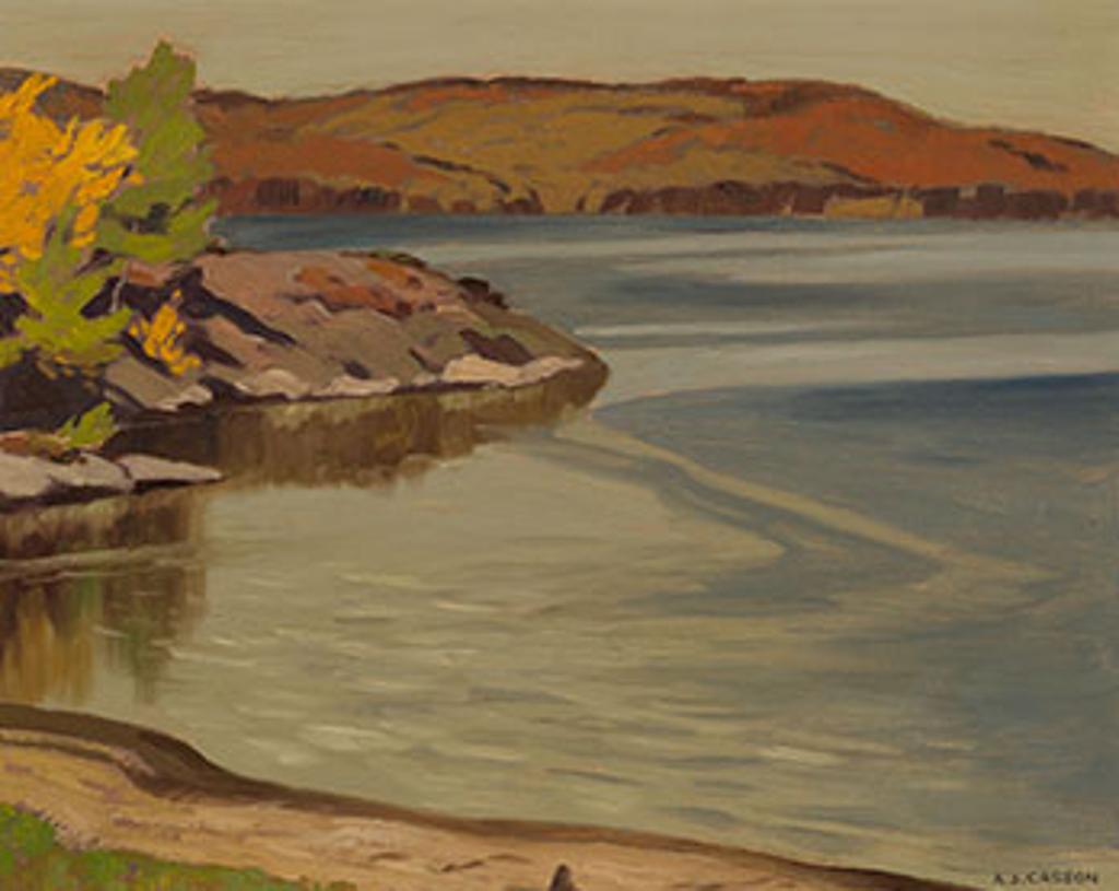Alfred Joseph (A.J.) Casson (1898-1992) - October Morning, Lake Kaminiskeg