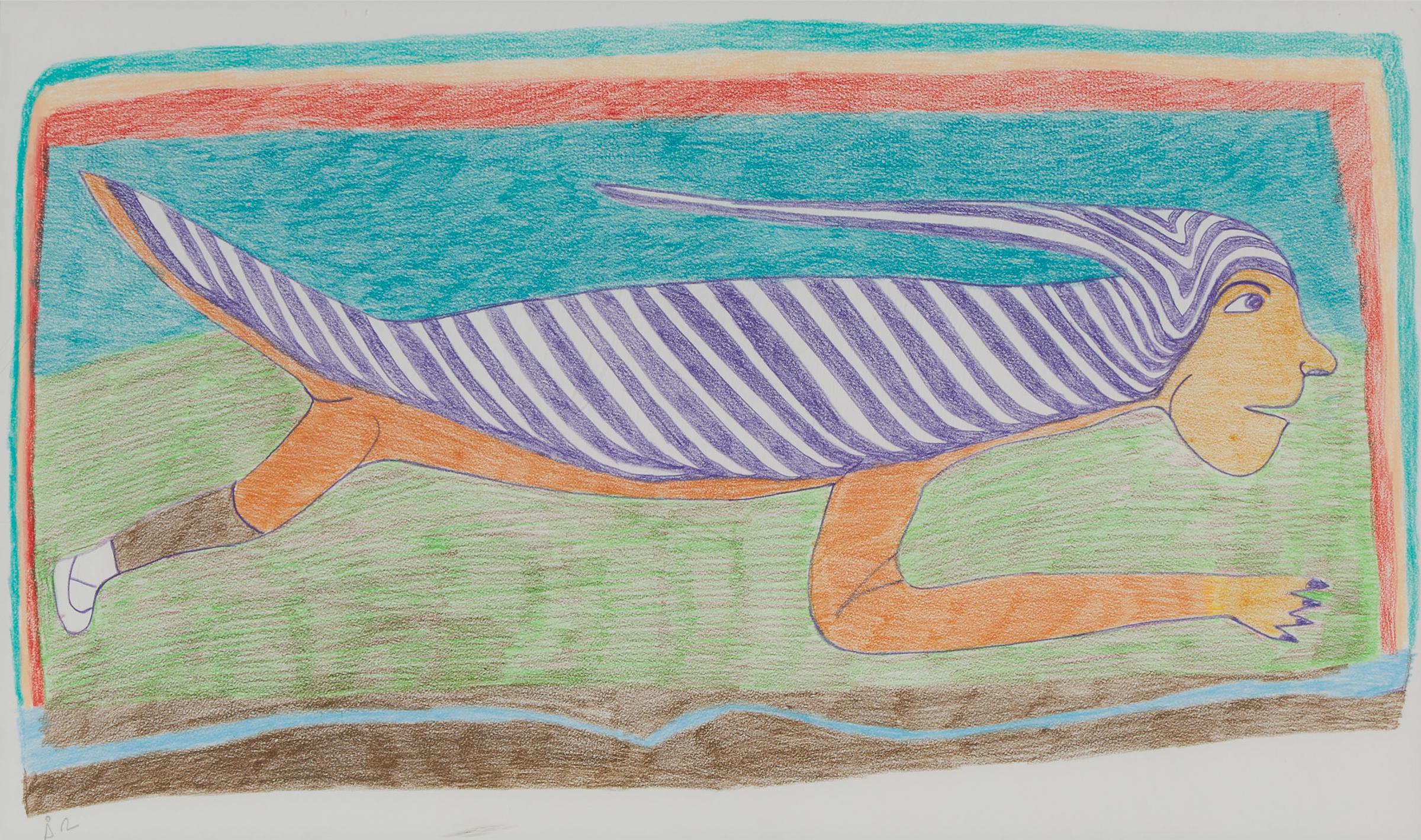 Irene Avaalaaquiaq Tiktaalaaq (1941) - Untitled (Transformation)