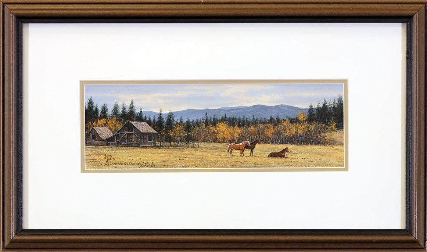 John Ralph Schnurrenberger (1941) - The Old Homestead; 1994