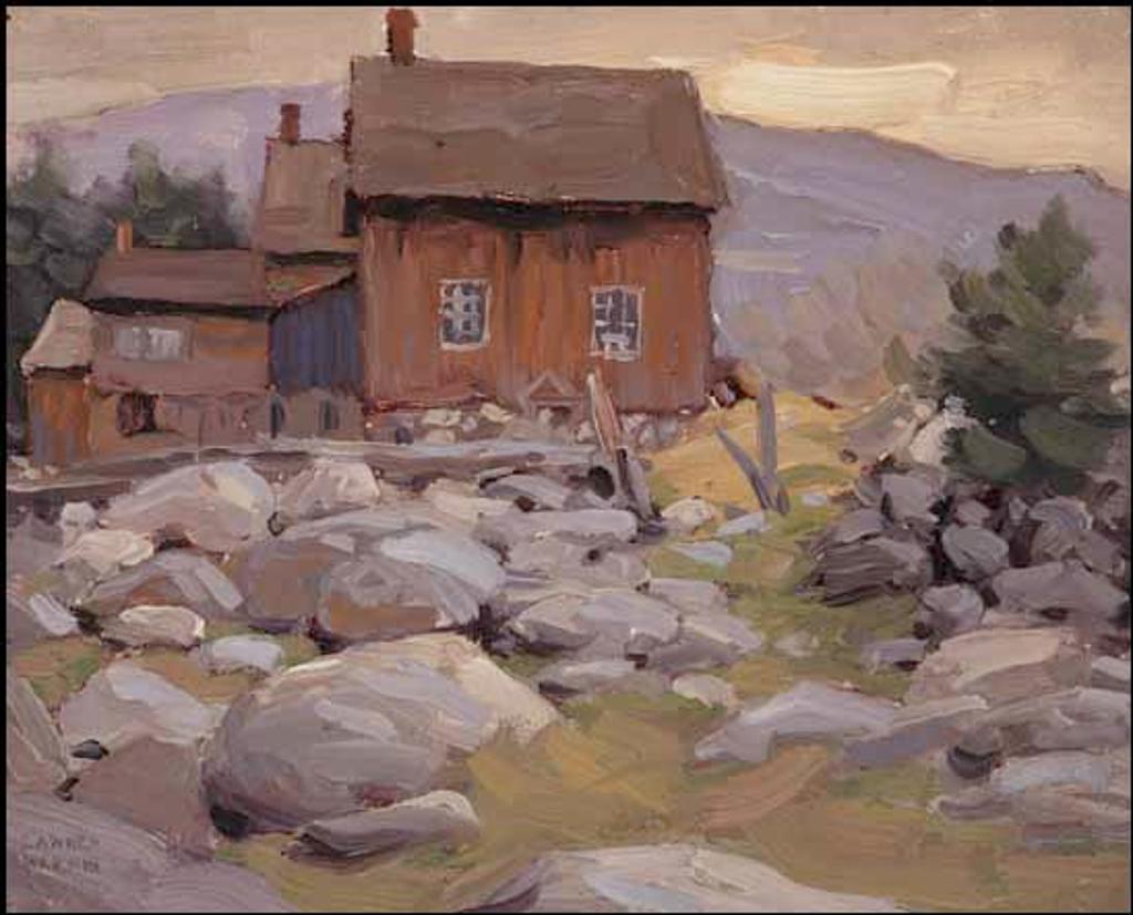 Lawren Stewart Harris (1885-1970) - Sketch XI, Farmhouse Near Mattawa
