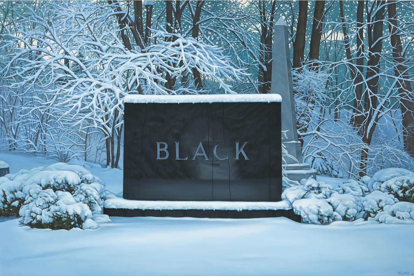 Sean Yelland (1966) - Black In White, 2010