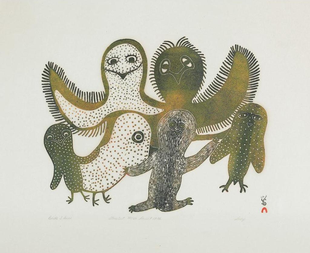 Lucy Qinnuayuak (1915-1982) - Birds I Know