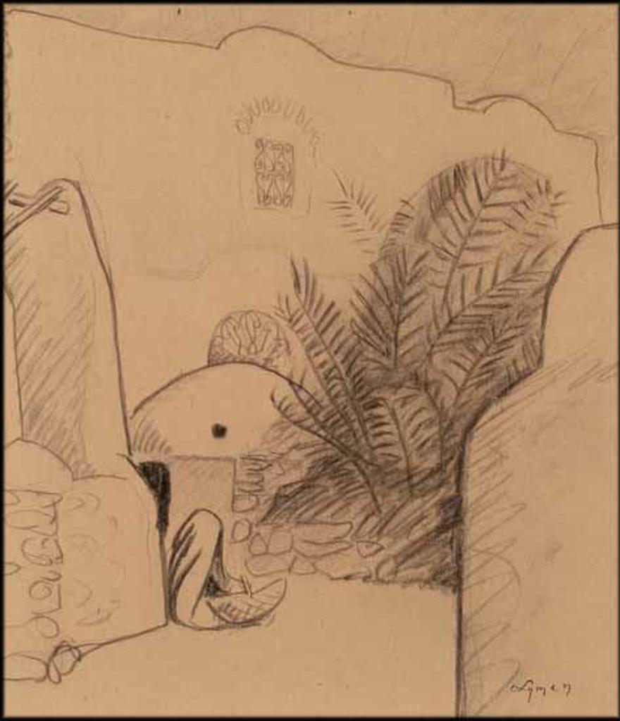 John Goodwin Lyman (1886-1967) - North African Sketch