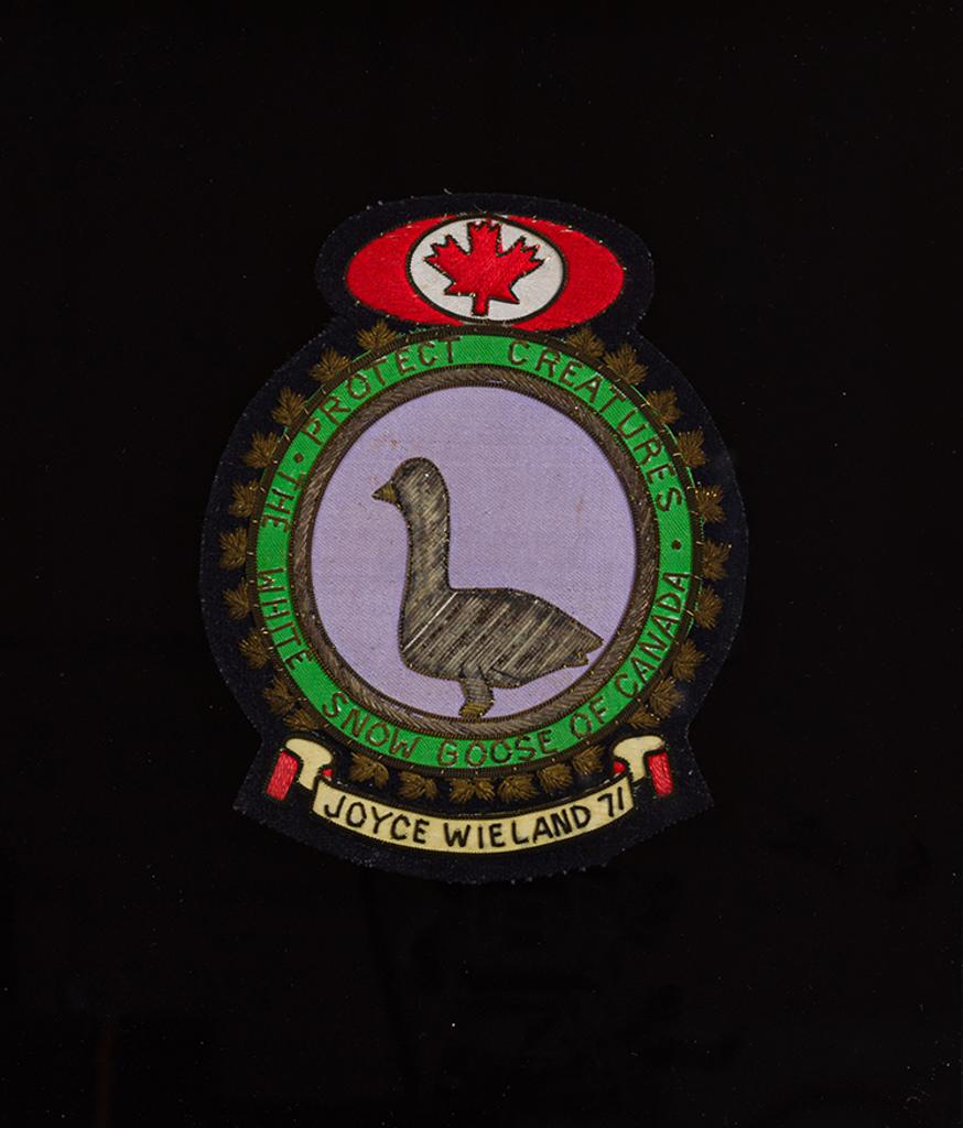 Joyce Wieland (1930-1998) - The White Snow Goose of Canada