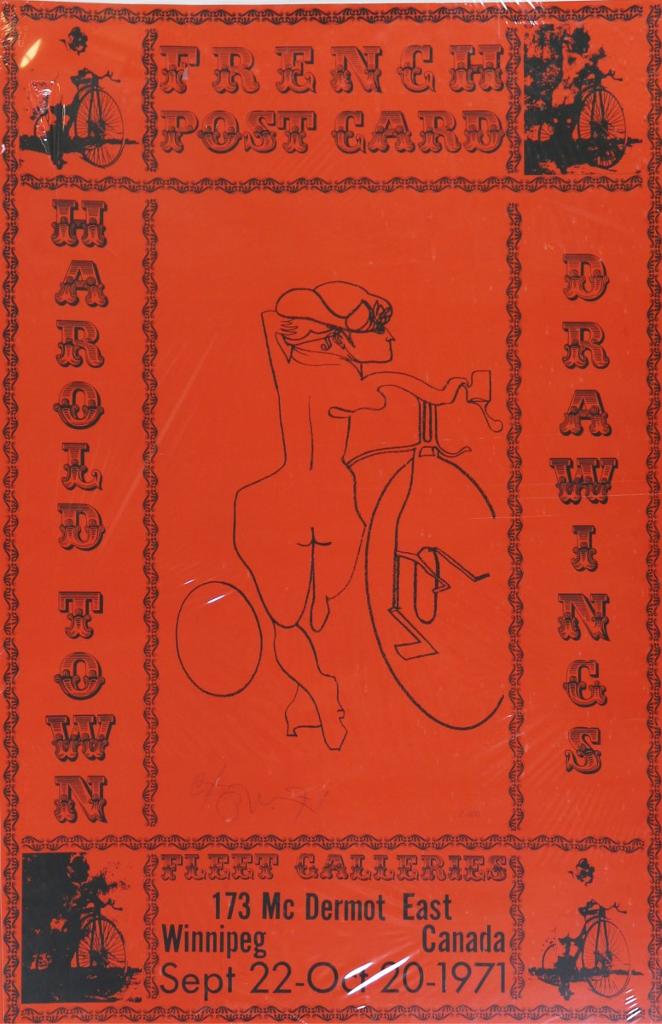 Harold Barling Town (1924-1990) - French Post Card; 1971