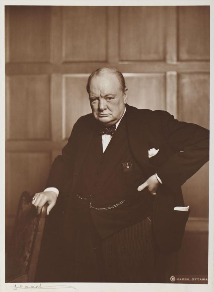 Yousuf Karsh (1908-2002) - Winston Churchill