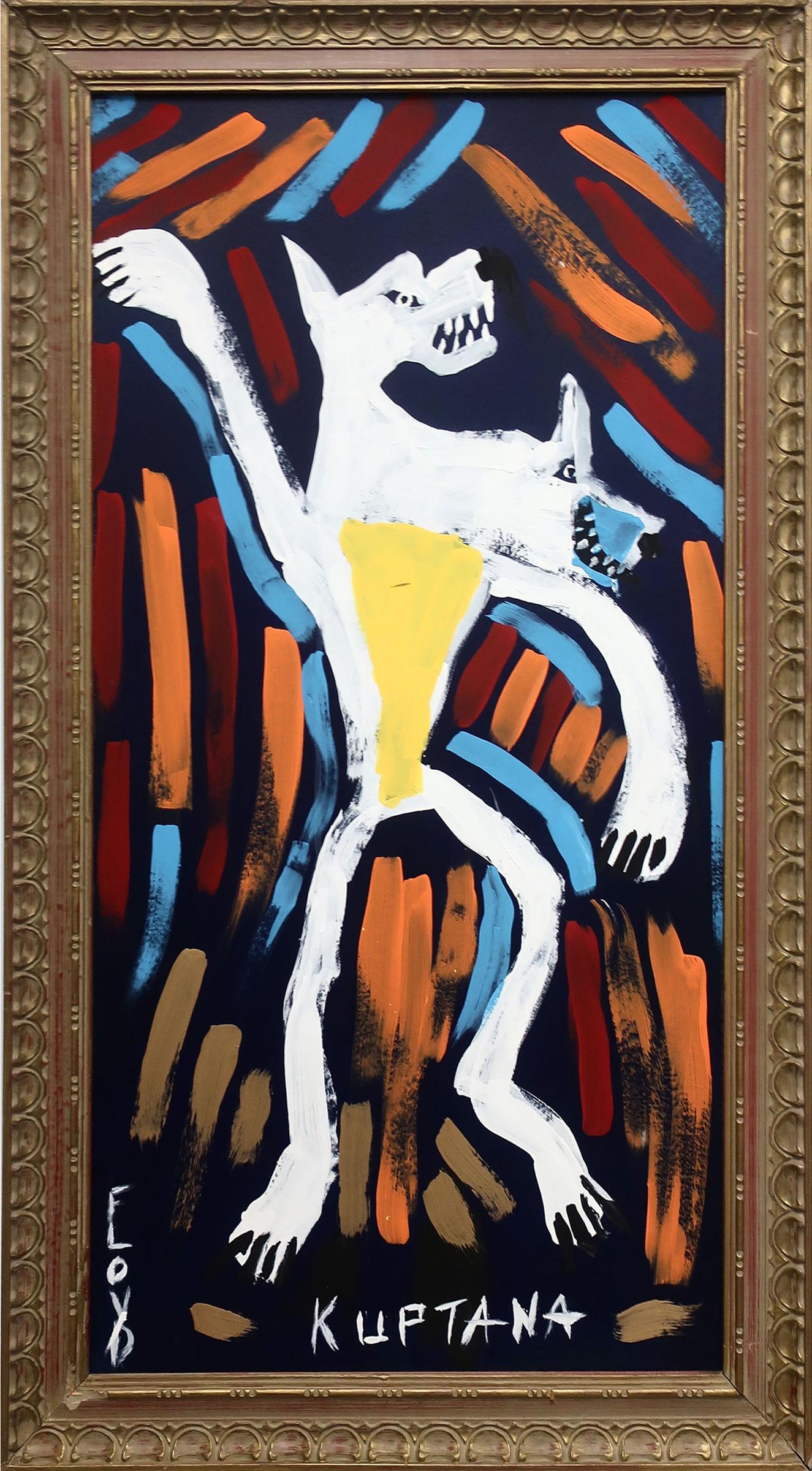 Floyd Kuptana (1964-2021) - Untitled (Two-Headed Wolf)