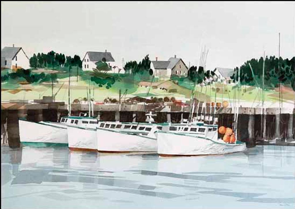 Jack Hambleton (1916-1988) - Mabou Harbour, Cape Breton (02641/2013-2656)