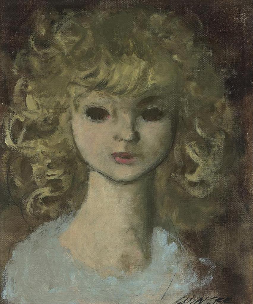 William Arthur Winter (1909-1996) - Portrait Of A Young Girl
