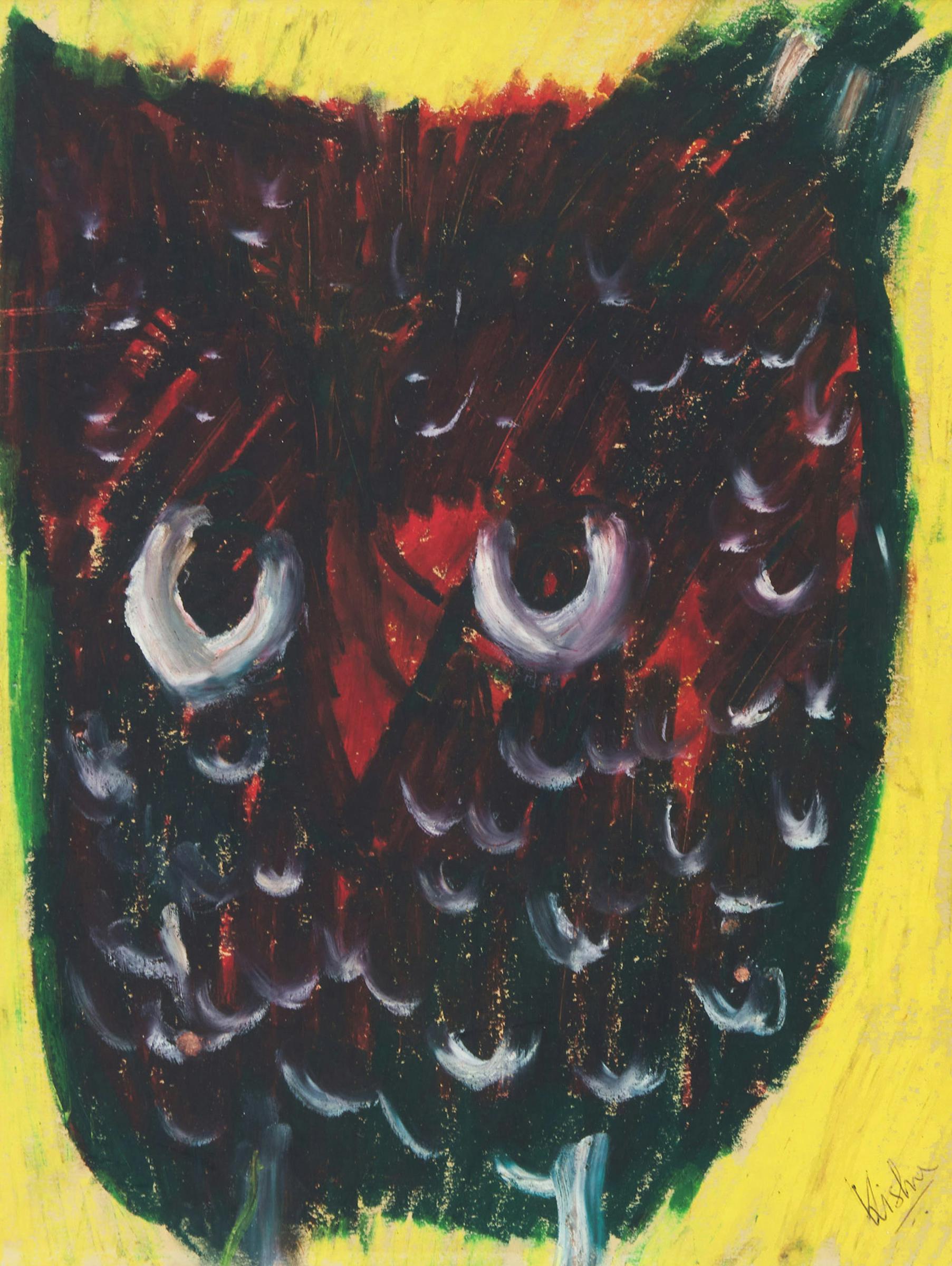 Kishore Chatterjee (1938-2011) - Owl