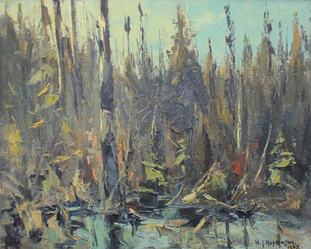 William John Hopkinson (1887-1970) - Black Birch- Algoma