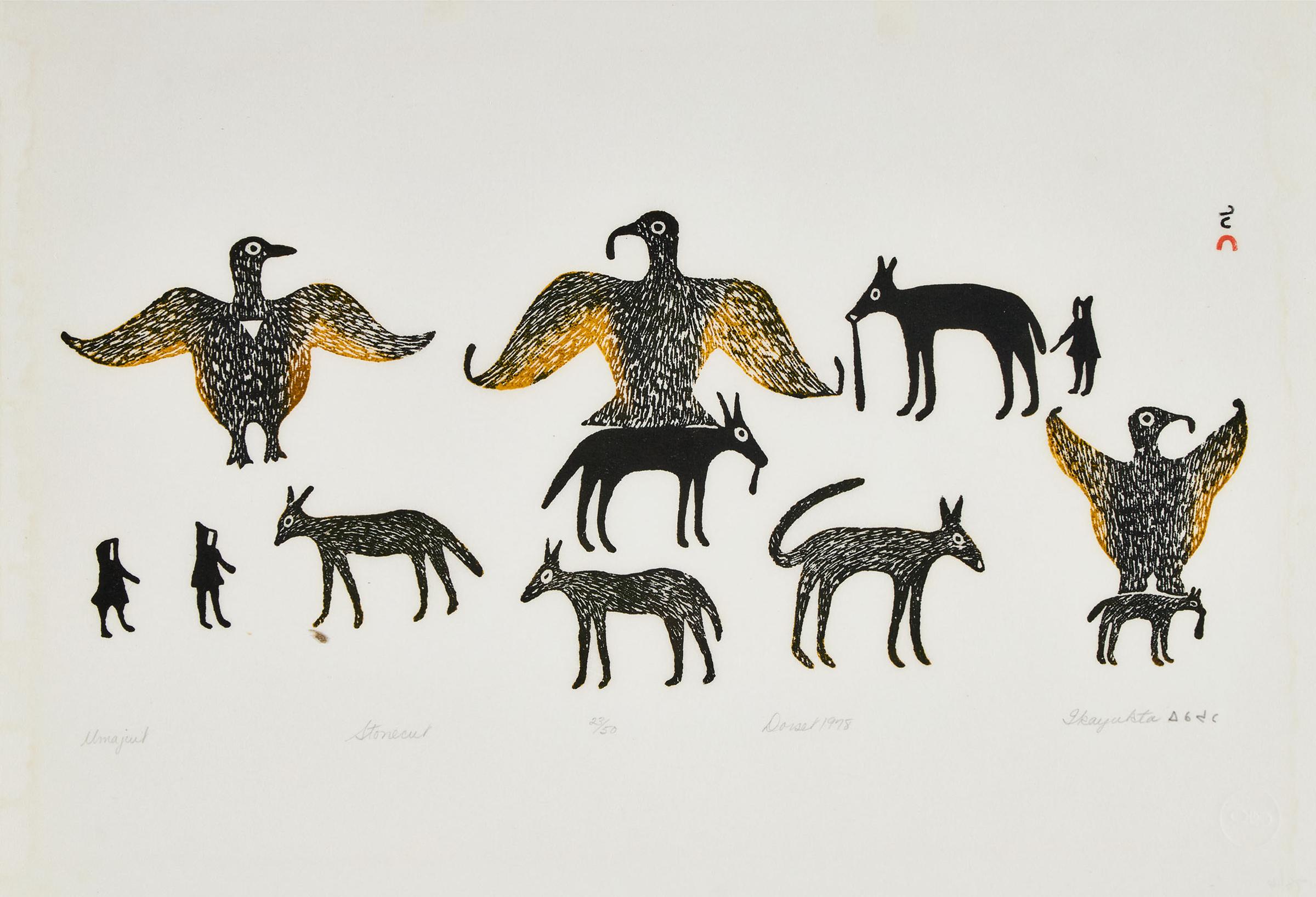 Ikayukta Tunnillie (1911-1980) - Umajiut, 1978