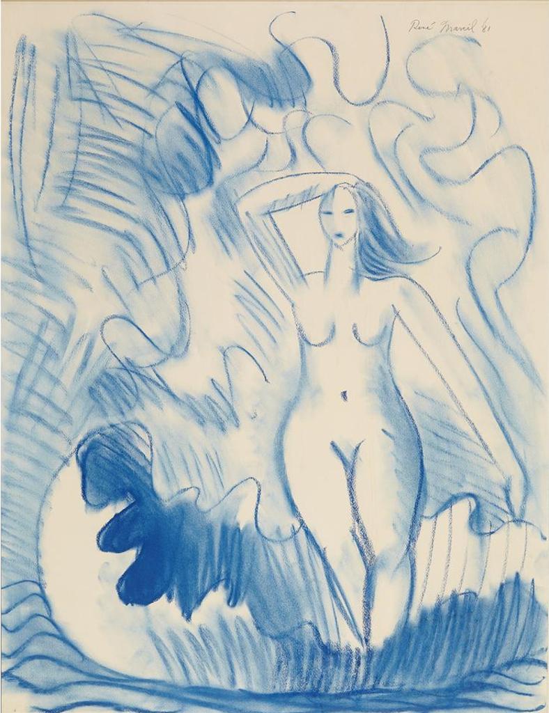 Rene Marcil (1917-1993) - Blue Venus