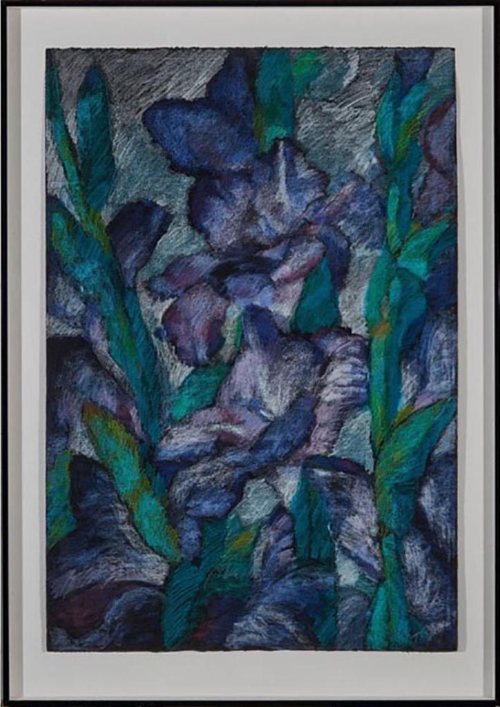 T. Le Sault - Untitled (Purple Flowers)