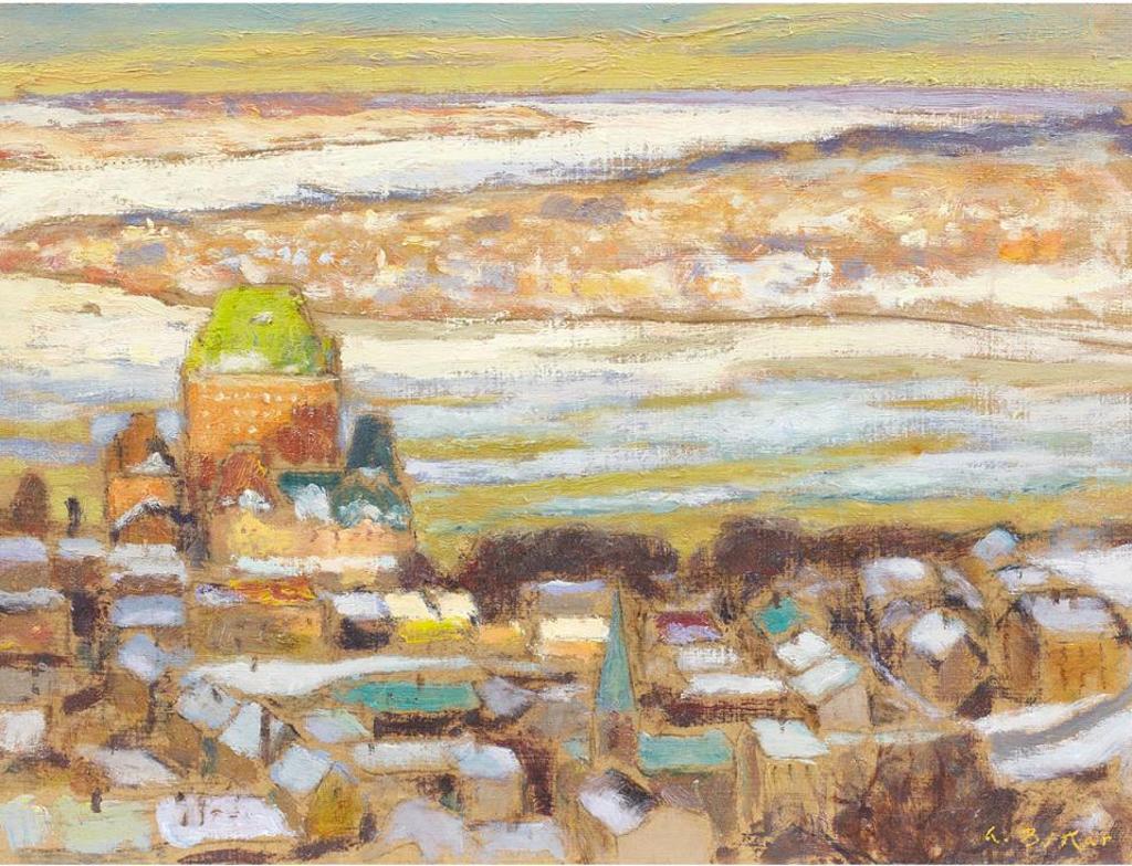 Antoine Bittar (1957) - Quebec Rooftops