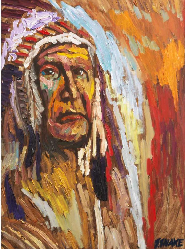 Stephen Snake (1967) - Portrait of a chief