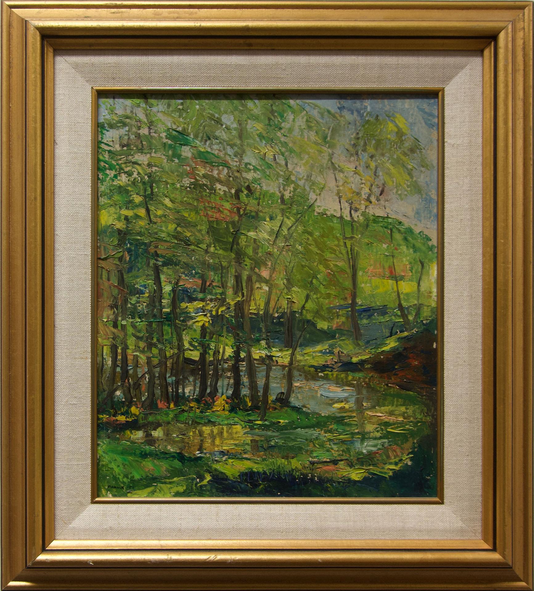 Albert Jacques Franck (1899-1973) - Untitled (Wooded Landscape)