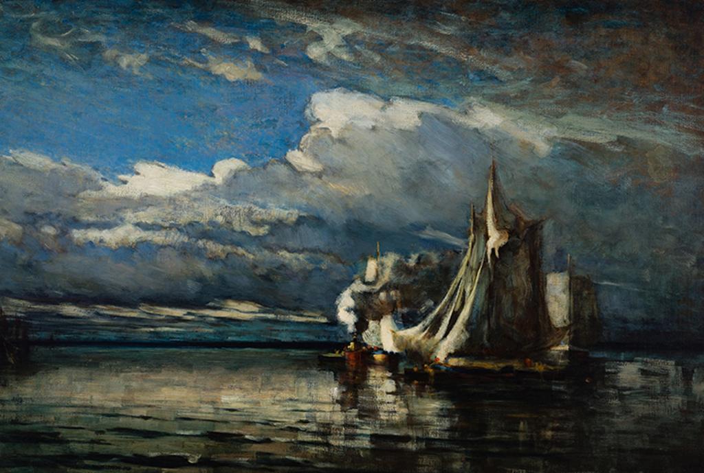 John A. Hammond (1843-1939) - Fishing Fleet, Bay of Fundy