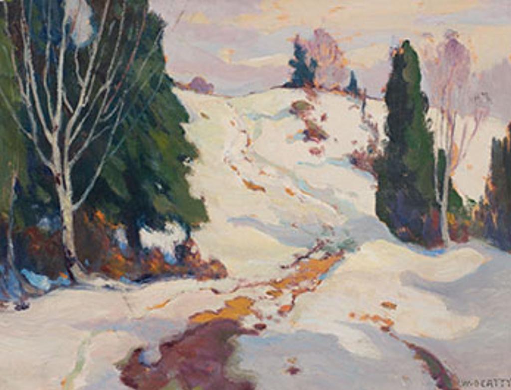John William (J.W.) Beatty (1869-1941) - Winter Morning, Kearney, Ontario