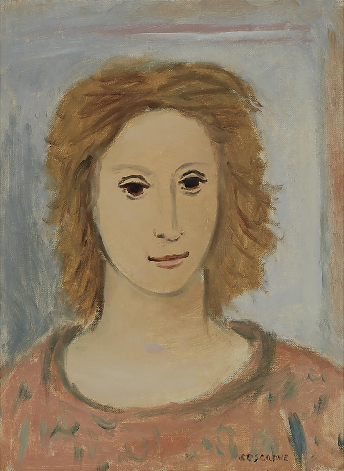 Stanley Morel Cosgrove (1911-2002) - Portrait Of A Woman