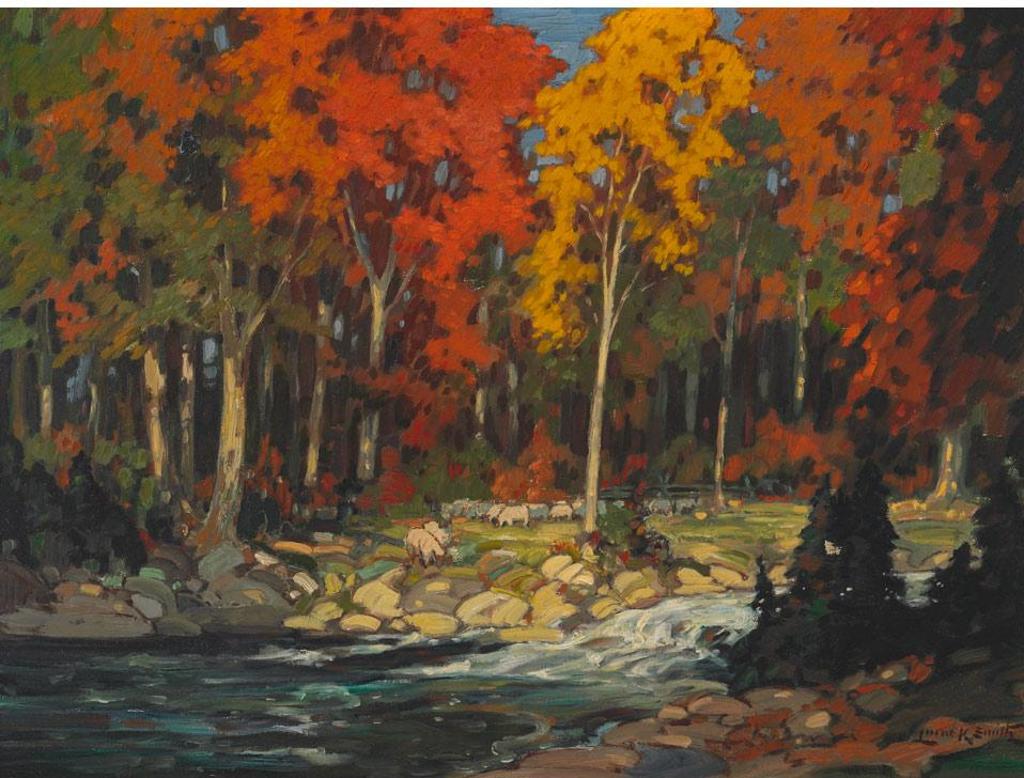 Lorne Kidd Smith (1880-1966) - Autumn Landscape