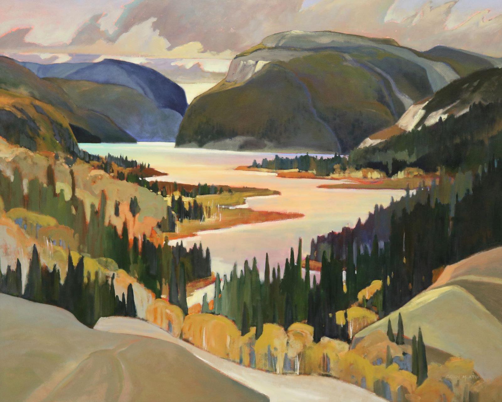 Brian Marshall Atyeo (1950) - Algoma Flow To Superior; 2000