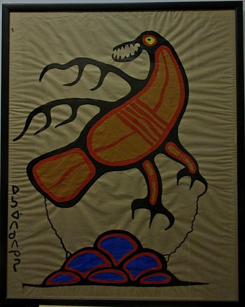 Norval H. Morrisseau (1931-2007) - Untitled (Angry Bird)