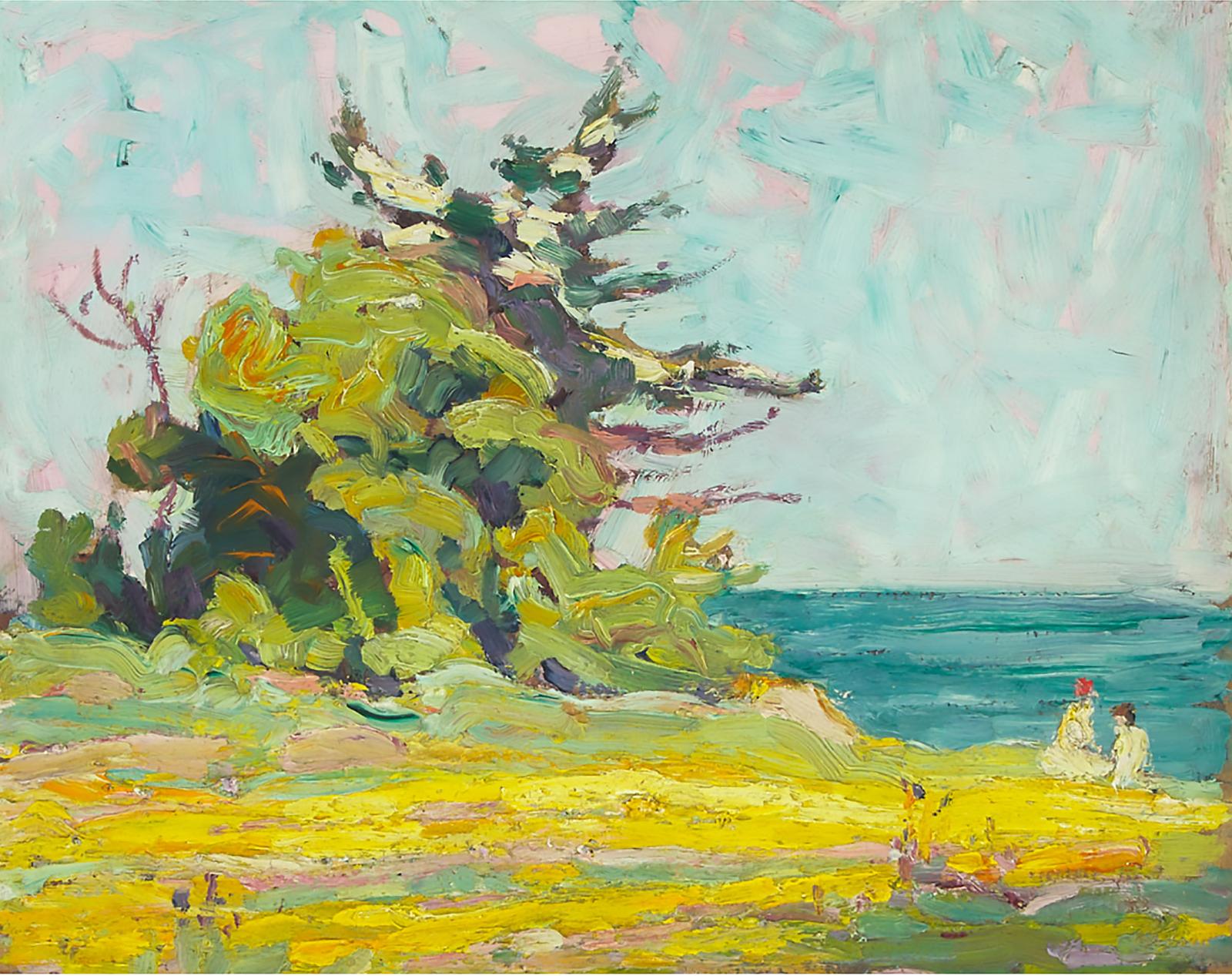 Peter Clapham (P.C.) Sheppard (1882-1965) - Beachside, Lake Ontario C. 1912-14