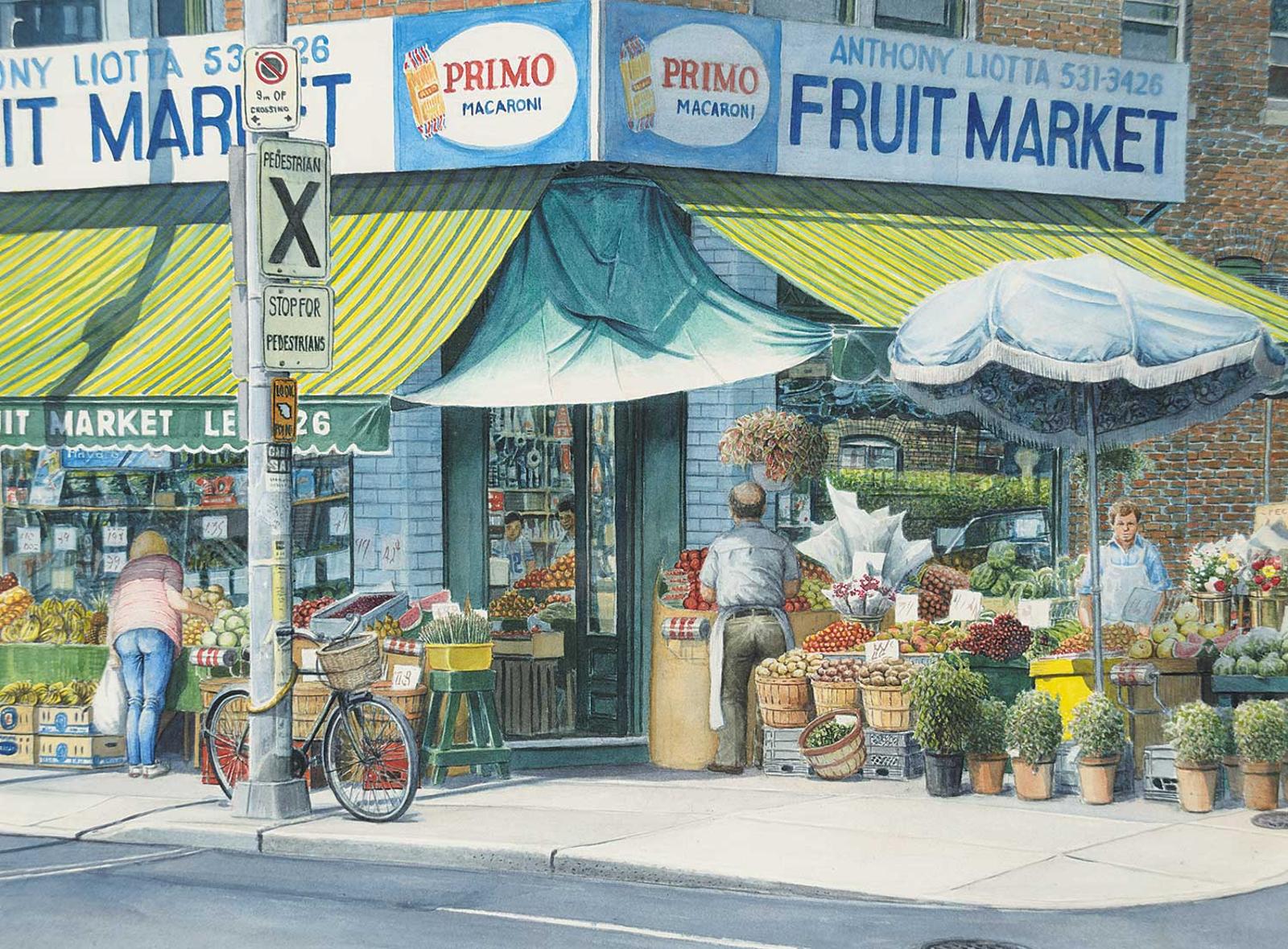 Lesile [Les] Tait - Untitled - Fruit Market
