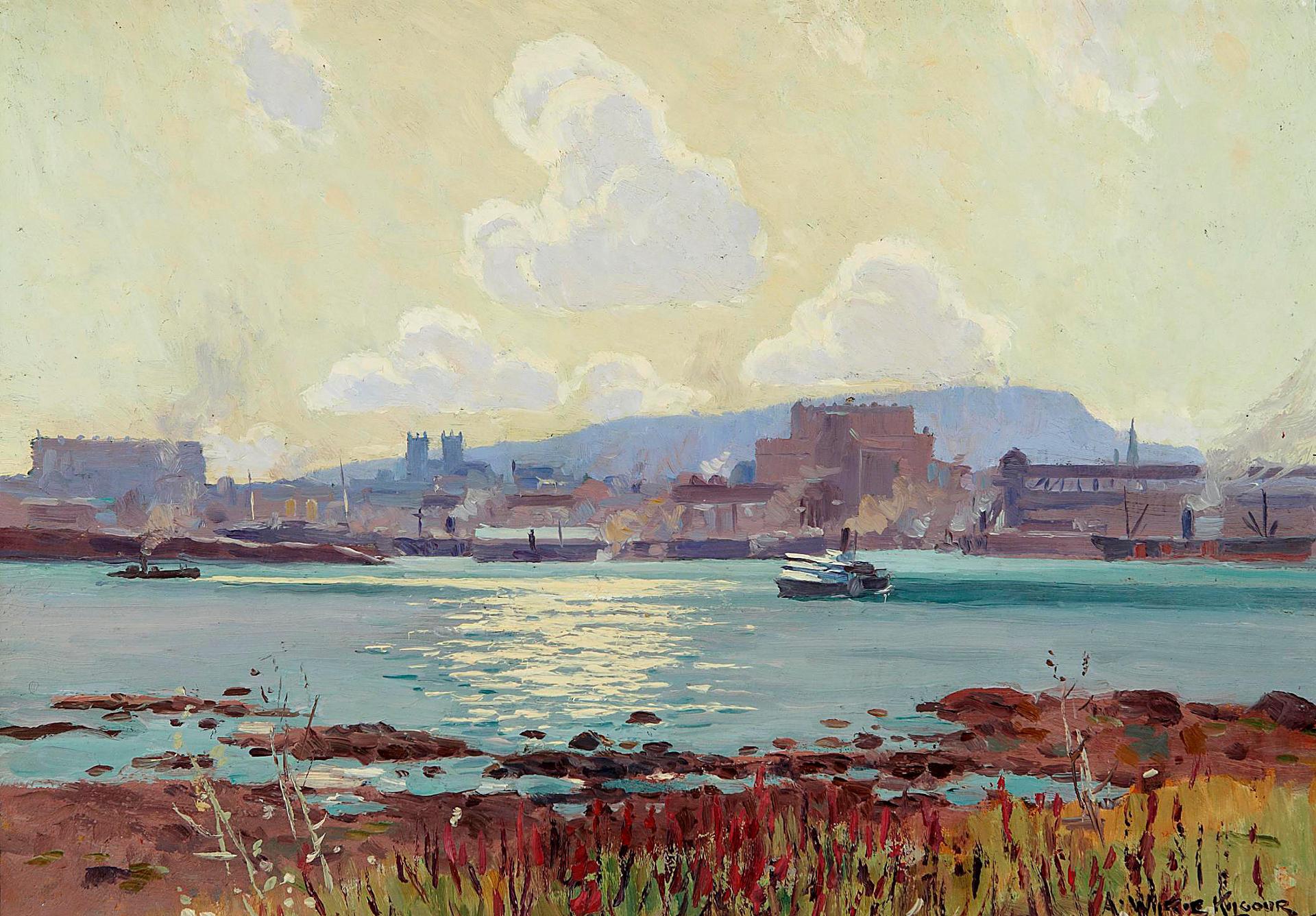 Andrew Wilkie Kilgour (1860-1930) - From St.Helen's Island